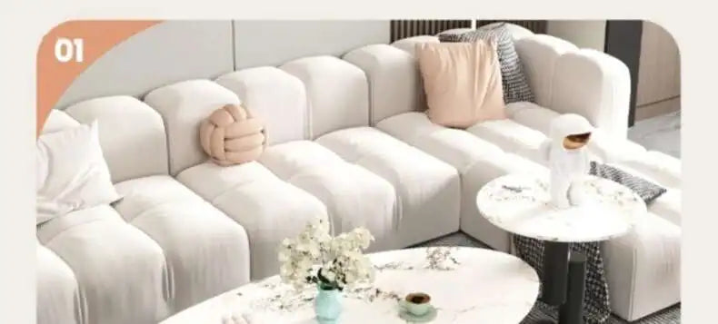 Italian Luxury Oval Coffee Table - Rock Board Top