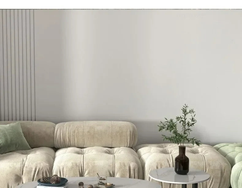 Bright Oval Coffee Table - Italian Rock Slab Design