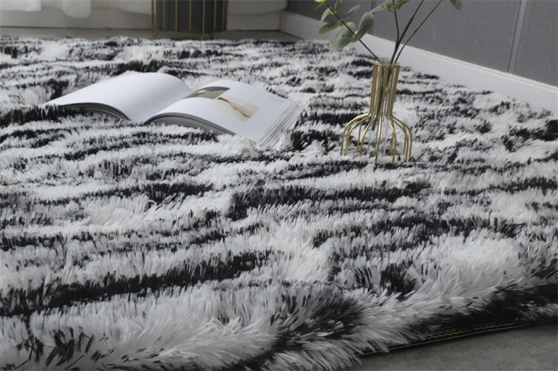 Premium Fluffy Shag Rug - Extra Soft Area Carpet for Living Room