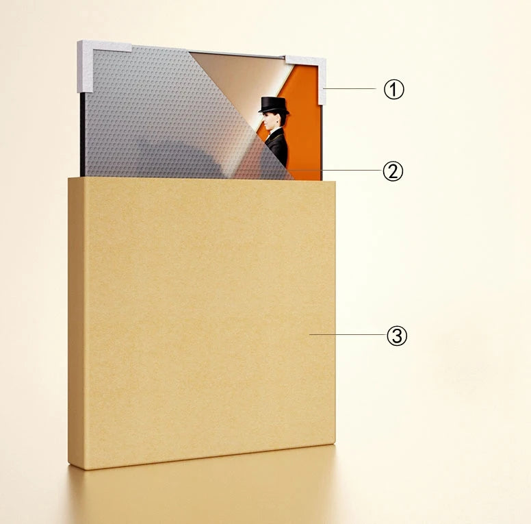 Modern LED Wall Art Light - Minimalist Bedroom & Living Room Decor