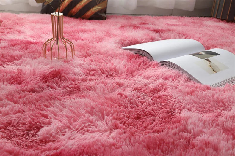 Premium Fluffy Shag Rug - Extra Soft Area Carpet for Living Room