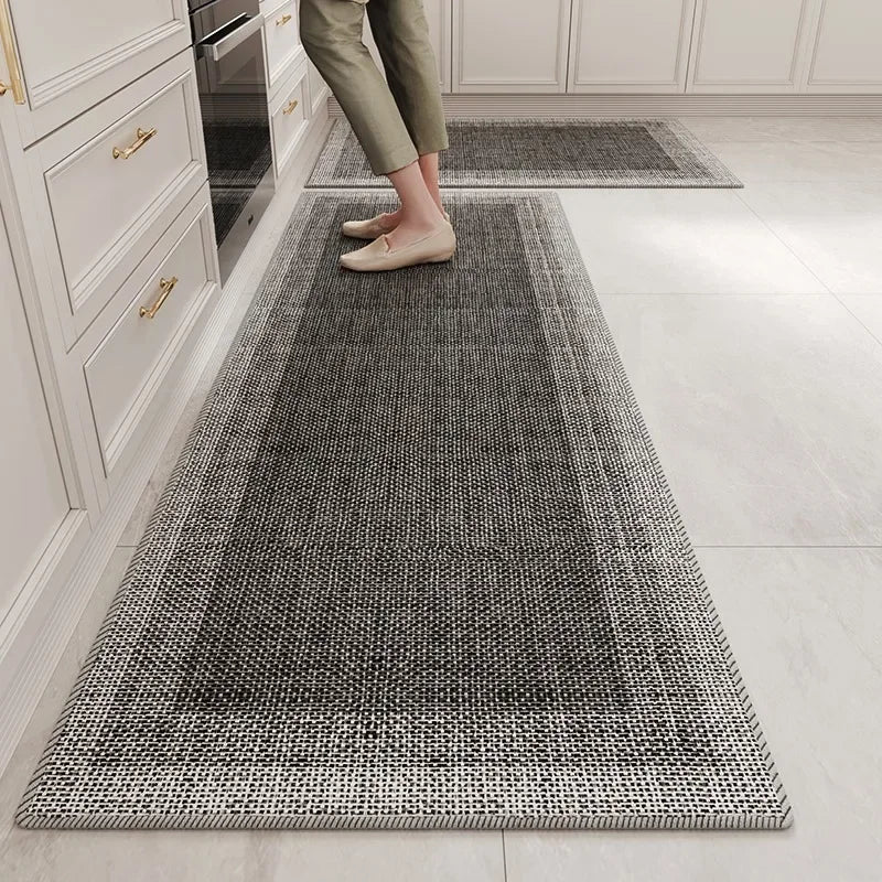 Kitchen Runner Rug - Non-Slip Long Strip Floor Mat for Kitchen & Hallway