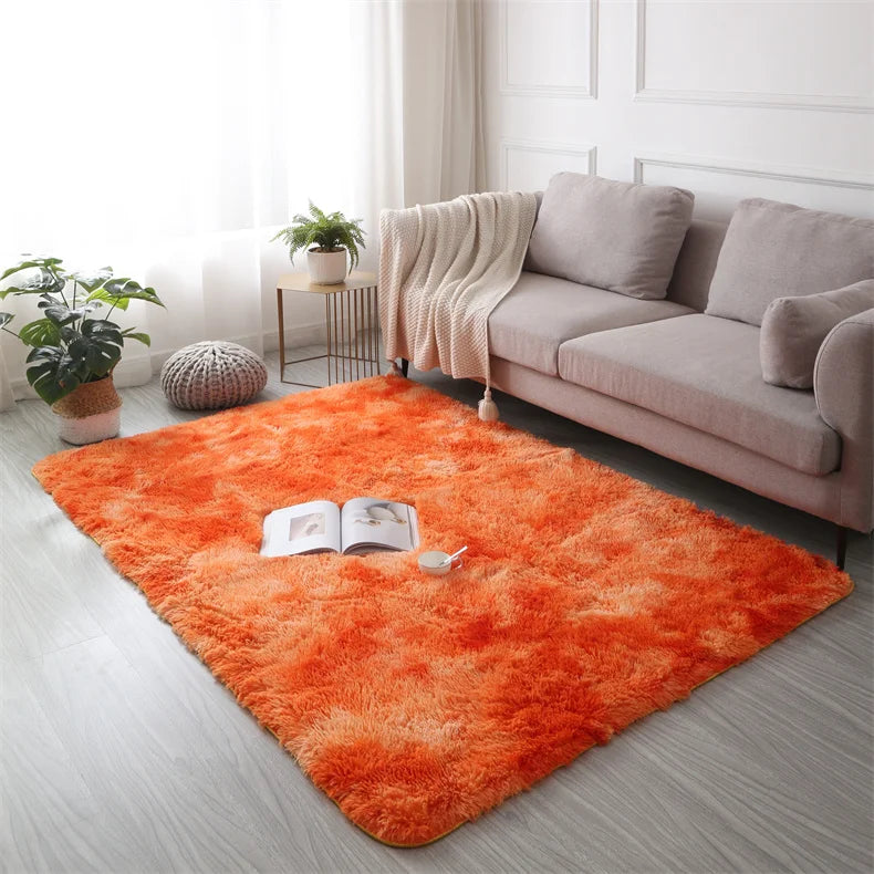 Premium Fluffy Shag Rug - Extra Soft Area Carpet for Living Room