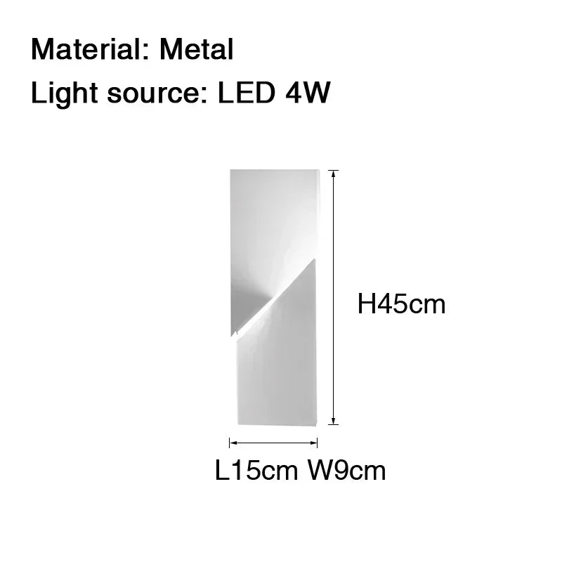 LED Wall Art Sconce - Creative Background Light for Modern Interiors