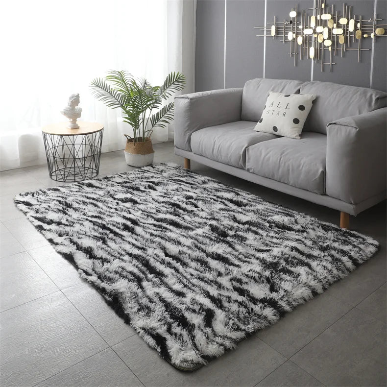 Premium Fluffy Shag Rug - Extra Soft Area Carpet for Living Room