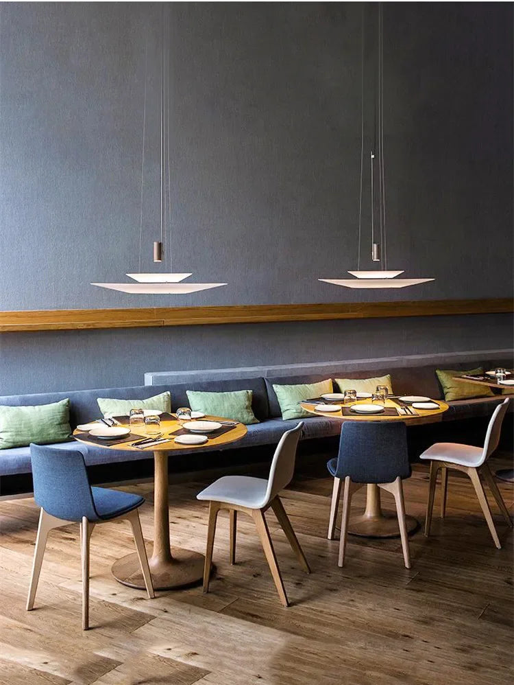 Modern Minimalist Led Pendant Lights for Living Dining Room Kitchen Fixture Chandelier Scandinavian Decor White Lighting Home
